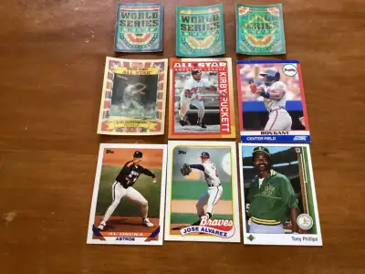 5. Major League Baseball Cards & 4 Inserts !, View more