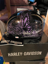NEW Harley-Davidson 1/2 face Helmet Small 9822416vw