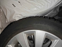 Nokian Snow tire and Subaru legacy rim