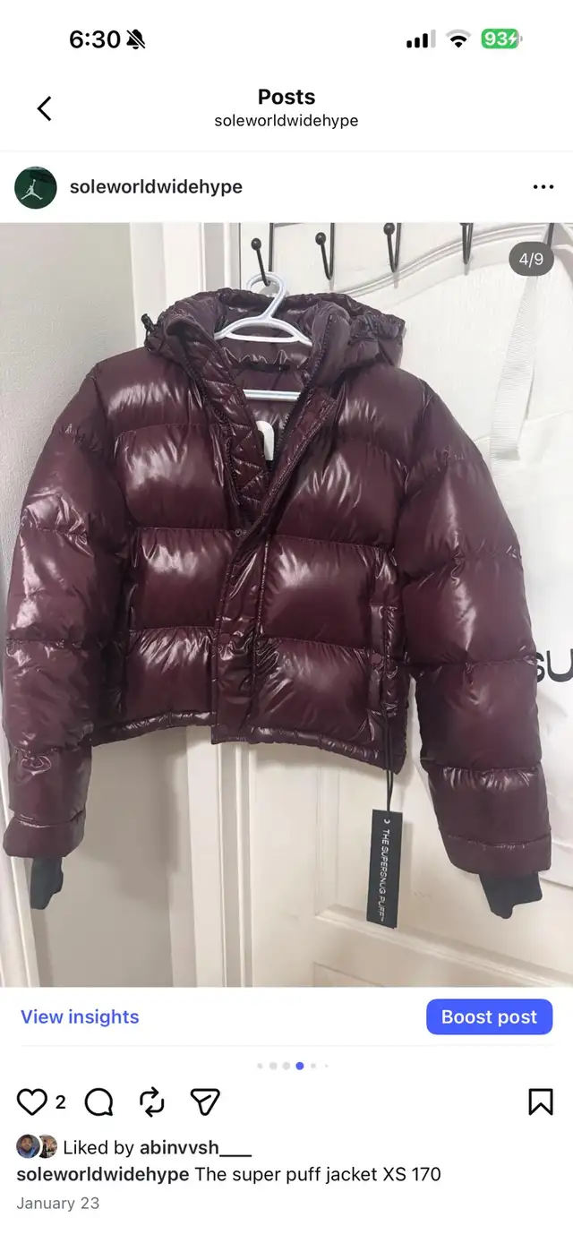 The super puff jacket XS 170 in Men's in City of Toronto - Image 3