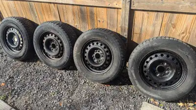 I am selling these winter tires in their current condition, as shown in the photos, having been prev...