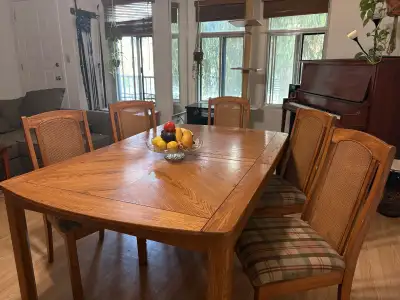 Wooden Table + Chairs, View more