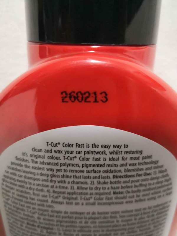 T-Cut Color Fast 3 in 1 Red-500ml in Other in Burnaby/New Westminster - Image 3