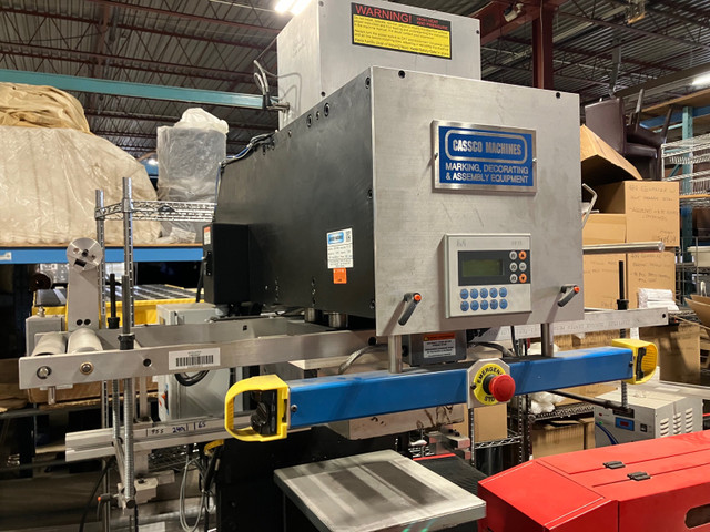 CASSCO HPS15000 10X15 hot stamping machine digital foil pull  in Other Business & Industrial in City of Toronto - Image 2