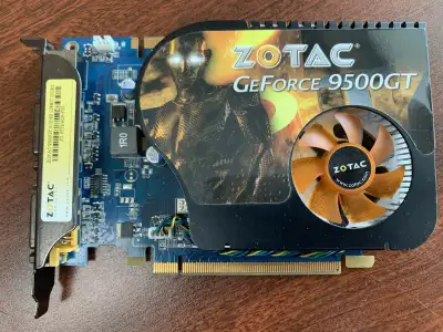 NVIDIA GeForce 9500 GT 512MB Graphics Card – PCIe – Untested As-, View more