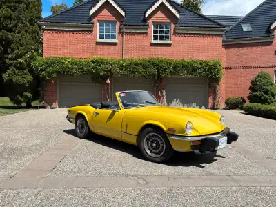1974 Triumph Spitfire 1500 4-speed Manual with ~98,000 Miles. Frame off restoration from 2008 - 2011...