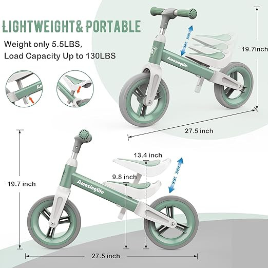 Baby Balance Bike - Premium Training Bike for 1 to 4 Year Olds in Kids in Oshawa / Durham Region - Image 4