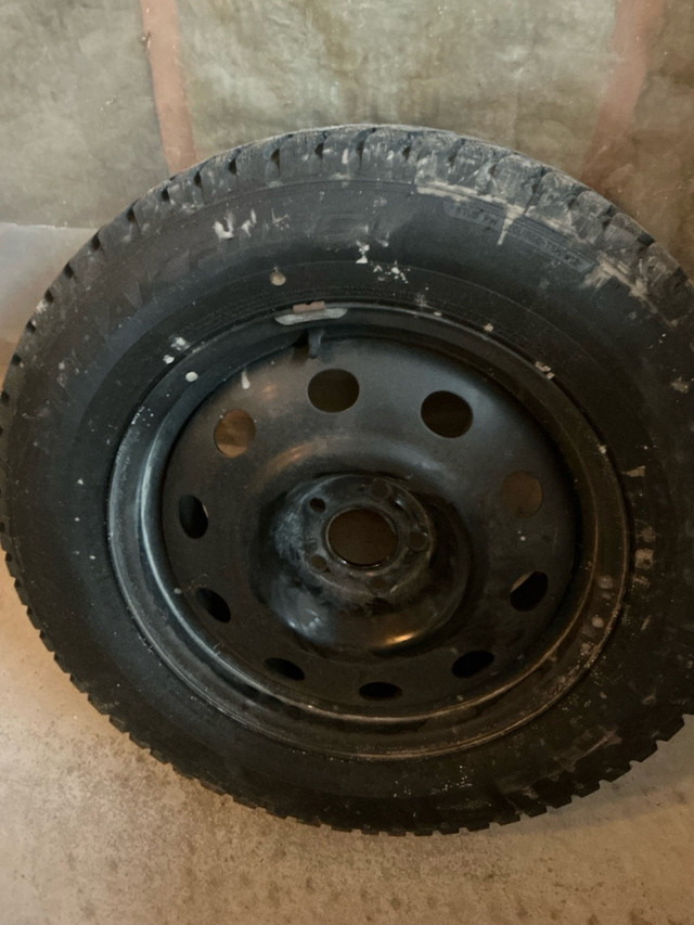 winter tires (4) and rims in Tires & Rims in Kawartha Lakes
