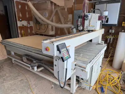 2016 AXYZ 4008 4' X 8' CNC ROUTER Manufacturer: AXYZ International Model: AXYZ 4008 ATC Machine Type...