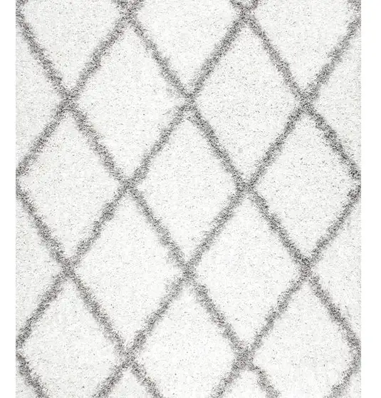nuLOOM Easy Shag Gray White 8x10 Area Rug in Rugs, Carpets & Runners in Barrie - Image 3