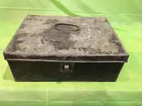 Vintage steel box 