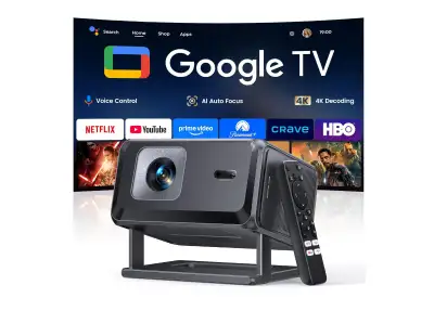 TopTro TP3 Smart 4K Mini Projector with Google TV on Sale, View more