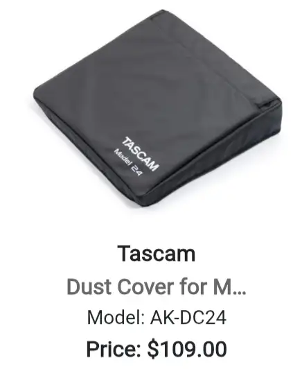 TASCAM MODEL 16 Multitrack Recorder w/ Cover in Pro Audio & Recording Equipment in Hamilton - Image 4
