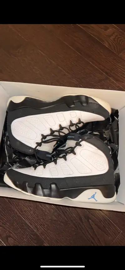 jordan 9 unc size 9.5 og box, View more