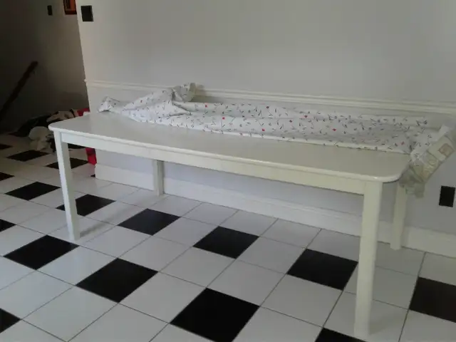 Dining table (WHITE) from IKEA in Desks in City of Toronto - Image 2