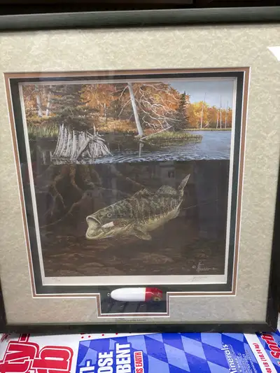 Ken Hunter Bass Print, View more
