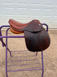 15” intrepid youth English saddle