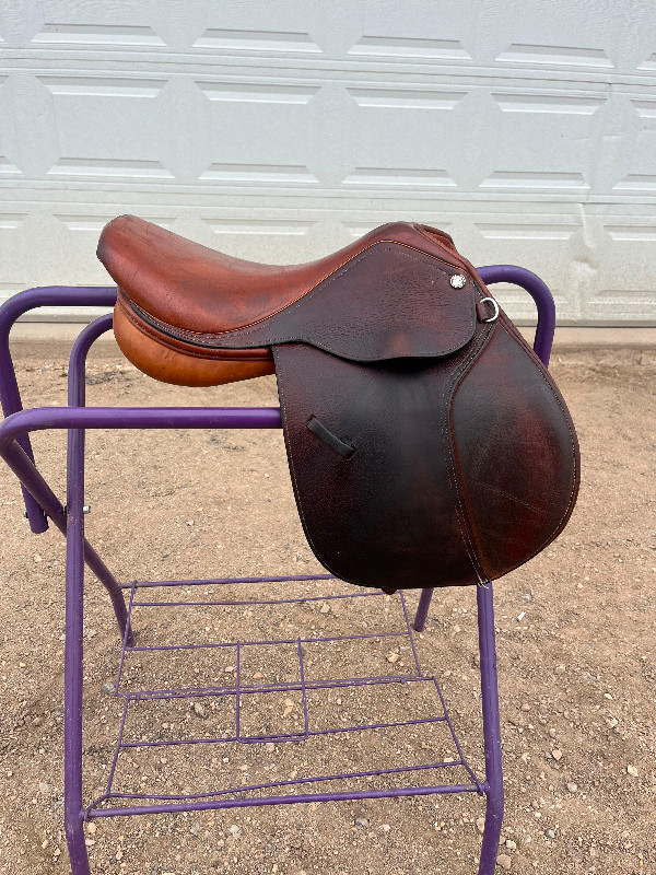 15” intrepid youth English saddle in Equestrian & Livestock Accessories in Regina
