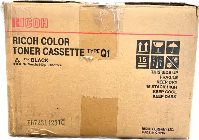Genuine Ricoh Toners - MP 3554, MP 6054, Type T1, Type M1, Type 5111, MP C1500A, Type L1, SP C430A,...