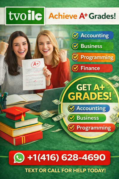 ENG4U · MHF4U · SBI4U – ILC TVO Assignment Help Canada, View more