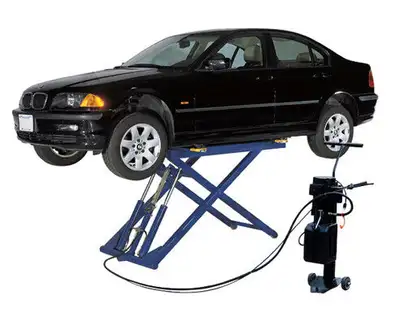 110V Midrise Auto Hoist Car Lift , We also supply Tire machine changer Parking lift Wheel balancer T...