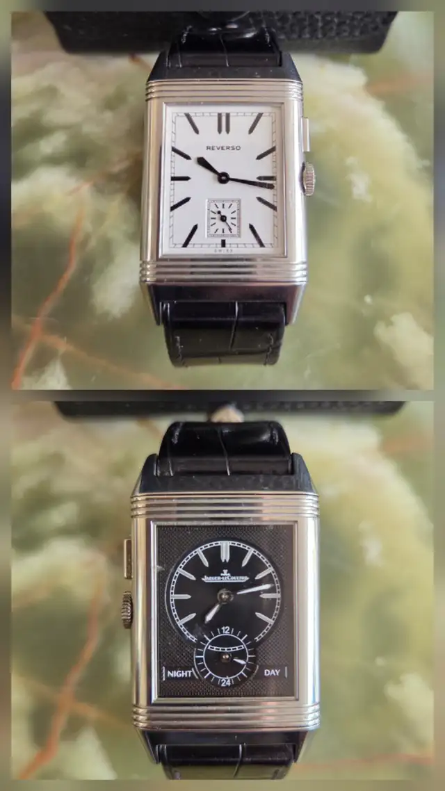 JAEGER-LECOULTRE GRAND REVERSO ULTRA THIN DUO Q3788570 WATCH in Jewellery & Watches in Downtown-West End - Image 3