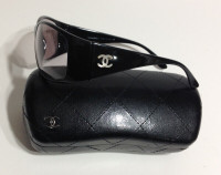 Chanel Sunglasses with Case - Mother of Pearl CC Logos