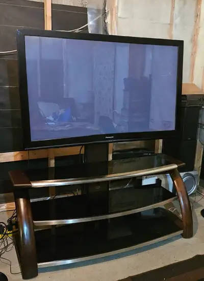 TV STAND AND TV, View more