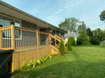 * Half furnished 3 bedrooms, 1 bathroom in the upper floor in house with separate gate have a front...