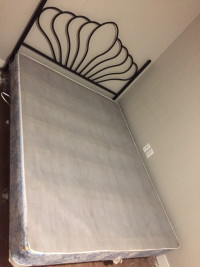 I deliver! Small Size Metal Bed Frame with Mattress