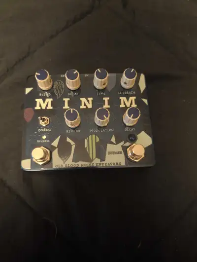 Old Blood Noise Endeavours MINIM Reverb and Delay with reverse, View more