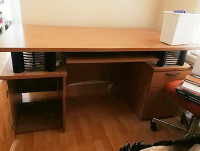 Large Wooden Office Desk