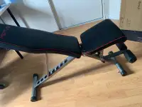 Adjustable Workout bench.