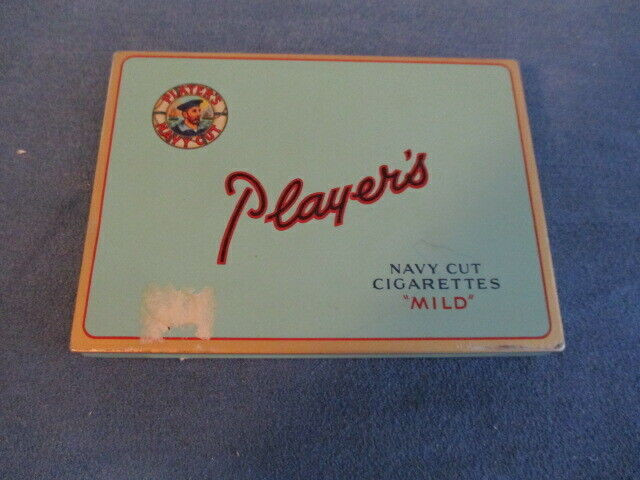 VINTAGE PLAYER'S CIGARETTE TIN CASE-1950'S-NAVY CUT MILD-RARE! dans Art et objets de collection  à Laval/Rive Nord