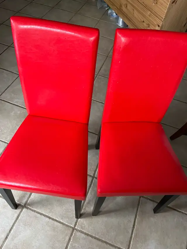 5 dinning chairs in Dining Tables & Sets in City of Halifax - Image 2