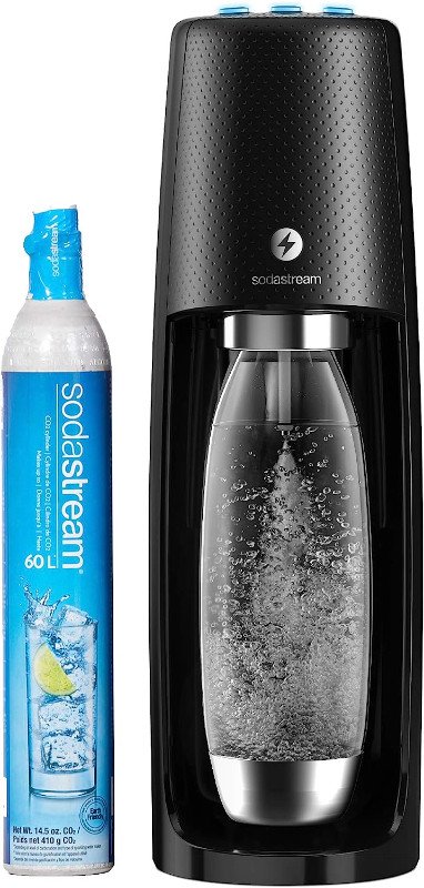 SodaStream Fizzi One Touch Sparkling Water Maker + 60L CO2 + Bla in Other in Mississauga / Peel Region
