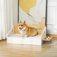 Modern Dog Bed Frame, Furniture Style Pet Sofa, Cat Couch, with 