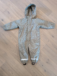 Zara - Polar Fleece Lined Rain Suit - 18-24m