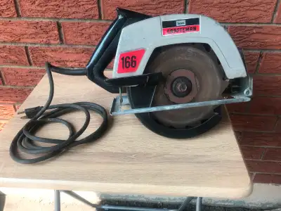 Craftsman 166 Circular saw, View more