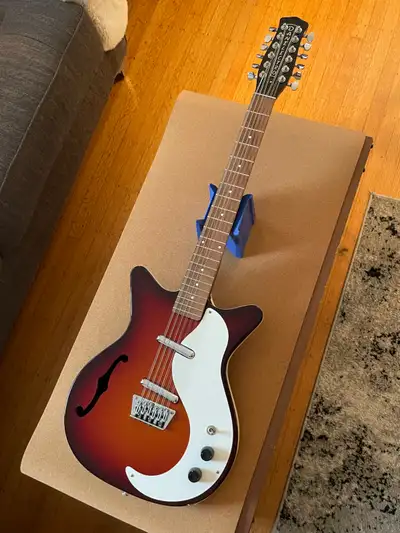 Danelectro DC59 12 String Electric - Tobacco Sunburst, View more