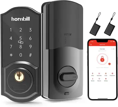 Keyless Entry Door Lock Deadbolt, Hornbill Smart Lock, View more