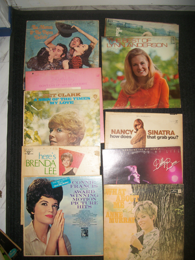 1. Mamas & Papas Deliver 2.Don't Dive up,Kiss Me Goodnight-Petula Clark 3.Here's Brenda Lee 4. Conni...