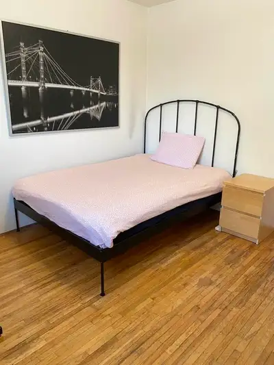 Fully furnished bedroom on the 2nd floor of the house. The rent includes: utilities, wireless intern...