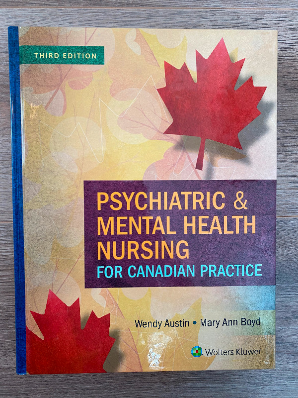 Psychiatric and Mental Health Nursing Textbook in Textbooks in Saskatoon