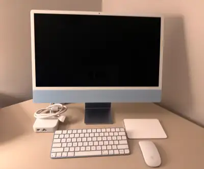 iMac M1 (2021, 24-inch, Blue), View more