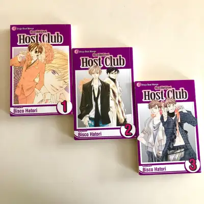 Ouran High School Host Club Manga Volumes 1-3, View more