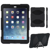 Survivor Military Duty Rugged Case - iPad Air 2 - Black