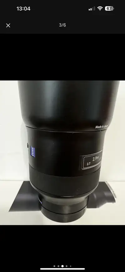 Pristine, as new, Zeiss Batis 40mm f/2 CF E mount lens, I am amateur photographer, don’t have time f...