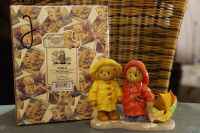 Cherished Teddies Joey& Lindsay "We Can Weather Any Storm Togeth