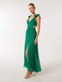 Stunning Green Maxi Dress - Perfect for Any Special Occasion!